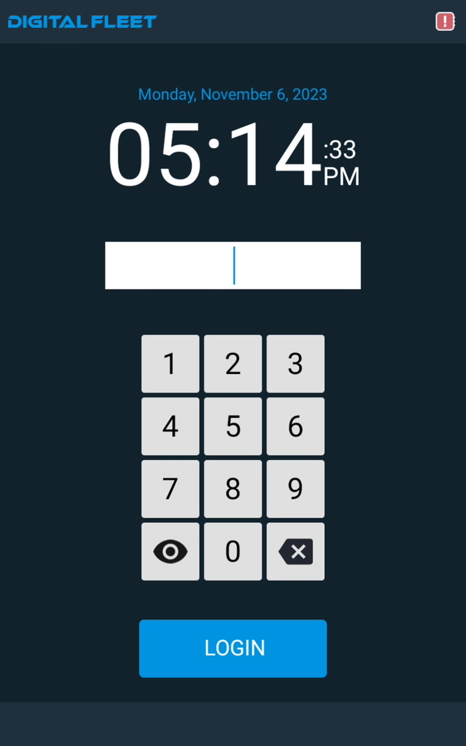 Wall Clock Documentation Digital Fleet